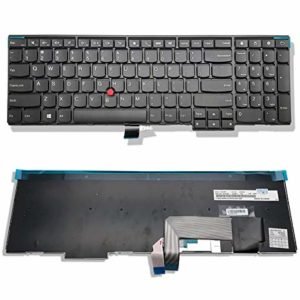Laptop Keyboard for Lenovo Thinkpad Edge E531 E540 T540P T540 W540 T550 W550S T560 (Black)