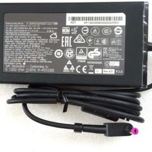 Original 135W 7.1A 5.5x1.7mm Purple Color Tip AC Adapter Charger for Acer
