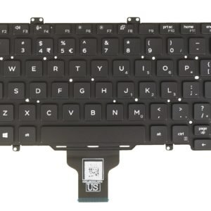 Keyboard for Dell Latitude 7400 5400 5401 5410 5411 0GJXGM, No Backlit Without Pointer No Frame