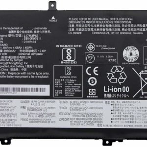 laptop battery replacement for Lenovo These inkPad L1 4 L480 L490 L580 L590 Series (11.1V 45Wh)