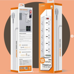 LDNIO 10 AC Outlets Universal Power Strip SC10610