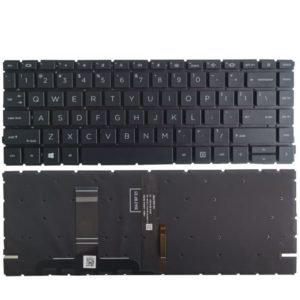 New for HP ProBook 445 440 G8 G9 645 640 G8 G9 Laptop English/US Keyboard with Backlight