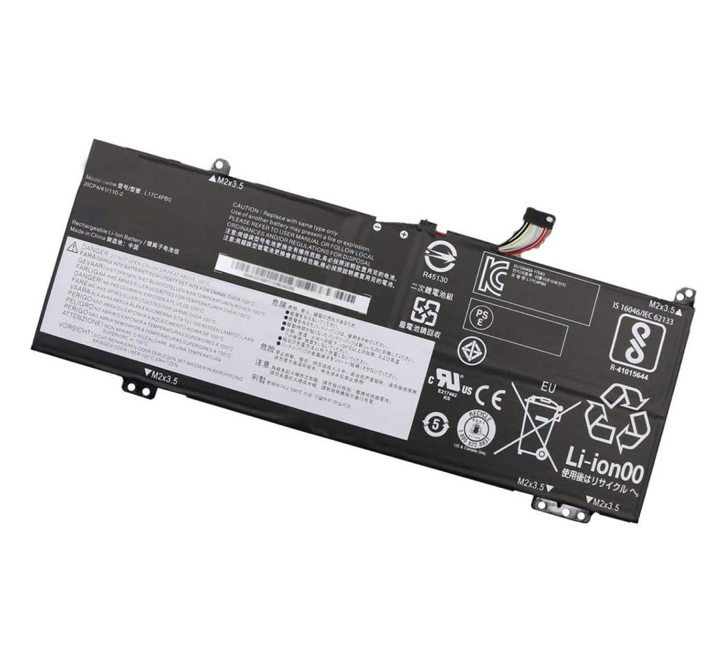 Batterie Pour PC Portable Lenovo Yoga 530, IdeaPad 530S, Flex 6 - Modèle L17C4PB0 45Wh